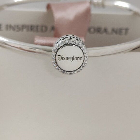 Pandora Disneyland Bead Charm Bracelets Pendant S925 Silver with box - Picture 7 of 8